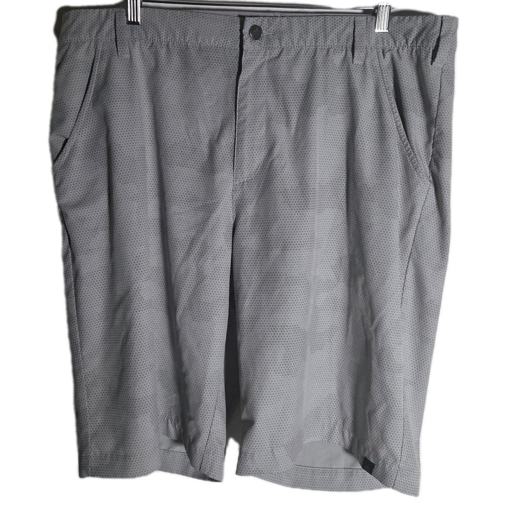 Adidas Golf Shorts Mens 38 Gray Stretch Performance Athletic Casual Lightweight